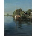 thumbnail image 2 of Koopmans, Gosse 26x32 Black Ornate Wood Framed with Double Matting Museum Art Print Titled - View on Eastermar, 2 of 4