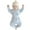 Bleu Clair, variante sur RXMEKW Ensemble Thermique à Entrejambe Ouvert avec Cardigan pour Bébés Haut et Pantalon Doublés en Polaire Hiver Vert 66