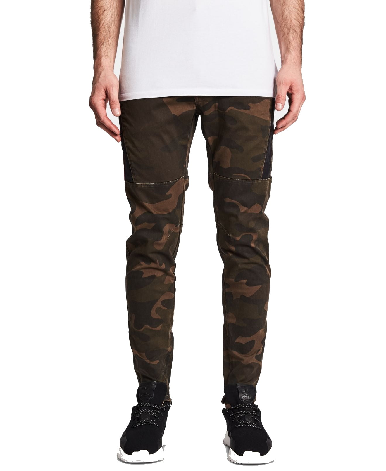 camo print pants mens