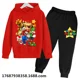 thumbnail image 1 of Marios-bros-chaqueta deportiva con capucha para niños y niñas, ropa informal de primavera y otoño, con pantalones de chándal, a la moda, de 4 a 14 años, 2022, 1 of 1
