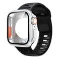 thumbnail image 1 of Correa de Silicona Deportiva con Case 360 de Vidrio Templado para Apple Watch, 1 of 5