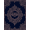 Purple Navy Gold, Pattern 3, variant on ODIKA Gothic Damask Motif Vintage Filigree Scroll Ornamental Horror Bat Refined Non-Slip Chair-Friendly for Home Office, Gaming Room, Under Desk