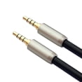 thumbnail image 5 of 3m Cable de audio chapado en oro de 3,5 mm macho a cable auxiliar estéreo masculino para altavoces de teléfonos, 5 of 5