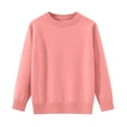 thumbnail image 1 of Splozh Chandail Tricoté pour Bébé Garçon Fille, Chandail Tricoté Confortable et Chaud pour Enfants, Garçons et Filles, Chandail de Base Uni Rouge, 2-3 Ans, 1 of 3