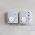 thumbnail image 3 of LOLIPPYY 2Pcs White Universal Timer Knobs Replacement for Cooker Stove Heater Control Easy Installation, 3 of 8