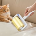 thumbnail image 4 of olkpmnmk Lint Rollers for Pet Hair Extra Sticky, Washable Reusable Lint Roller, Roller Pet Hair Remover, Reusable Lint Roller for Hair on Furniture, Couch, Carpet, Car, Rugs & Bedding, 3.9x11.8Inch, 4 of 5