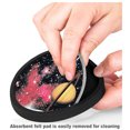 thumbnail image 3 of Silicone Non-Slip Drink Coasters with Removable Printed Absorbent Felt Pad - Set of 4 - Planets, 3 of 3