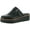 Black, variant on Womens Wayde Leather Flatform Slip-On Shoes Black 10 Medium (B,M)