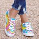 thumbnail image 4 of Zapatos de lona de corte bajo Zapatos planos casuales para estudiantes de la versión coreana perezosa de un pie Wmkox8yii  FOPL426, 4 of 5