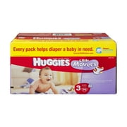 Huggies Little Movers Diapers, Big Pack, Size 3, 76 Count