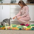 thumbnail image 4 of Pineapple Kitchen Rug Rugs Set of 2 Modern Vintage 47x17 Inch Mat, 4 of 7