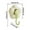 Green, variant on Ycandiee Suction Cup Hooks, Flower-Shaped Powerful Vacuum Suction Cup Hooks, Reusable Wall Hangers for Bathroom, Kitchen and Toilet