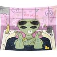 thumbnail image 1 of Tapiz Trippy Alien Sailing Humo y Frío en Gafas de Baño Electrónica, 1 of 5