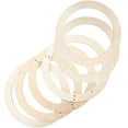 thumbnail image 4 of Mutmorningal Set of 6 Wooden Round Wreath Frames, Hanging Circle for Crafting, Projects and Home Decorations, 4 of 11
