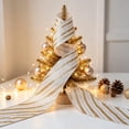 thumbnail image 4 of WWG Cloth Ribbon, Flexible Pliable Holiday Ribbon, Sturdy Long Lasting, Effortless to Cut, Decorative for Gift Boxes, Wreaths, Fences, Christmas, Home, Party, Gift Packaging, Includes 1 Roll, 4 of 6