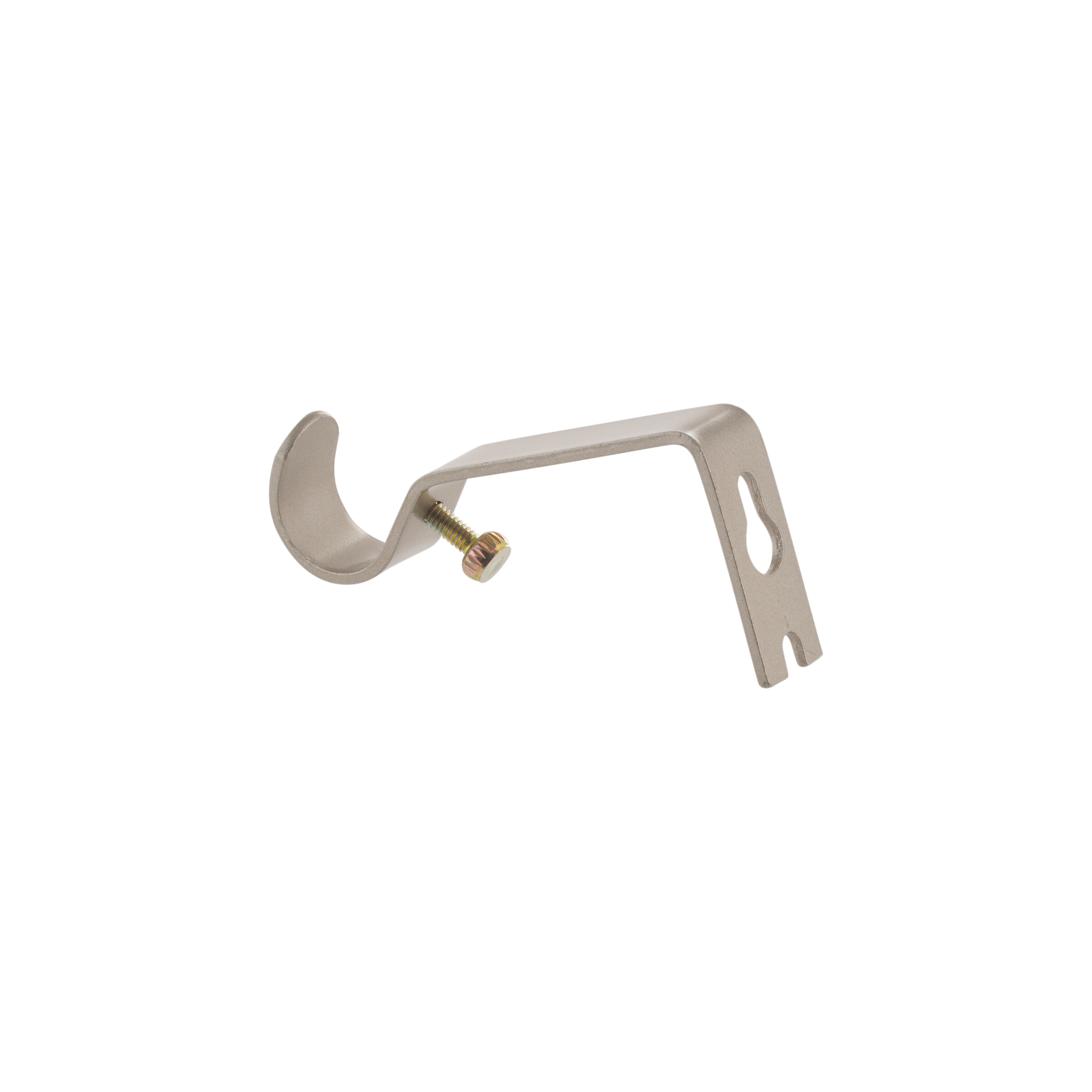 Home Details Tavolara 28-48" Adjustable Curtain Rod Set in Satin