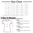 thumbnail image 3 of Wycnly Womens Summer Tops Short Sleeve V-Neck Plain T Shirts Tie Front Casual Solid High Waist Swing Tunic Blouses Light Blue xl, 3 of 6