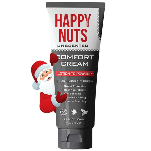 Crema desodorante HAPPY NUTS Comfort para hombre 100 ml (paquete de 2)
