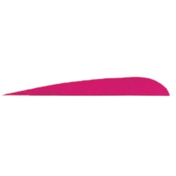 Trueflight Pink 4" Rw Feathers