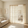 thumbnail image 6 of Room divider, entryway curtain, rose thread beaded curtain, tassel embellished, 39x79in full length, for bedroom closet hallway living room home aesthetic decor, 6 of 6