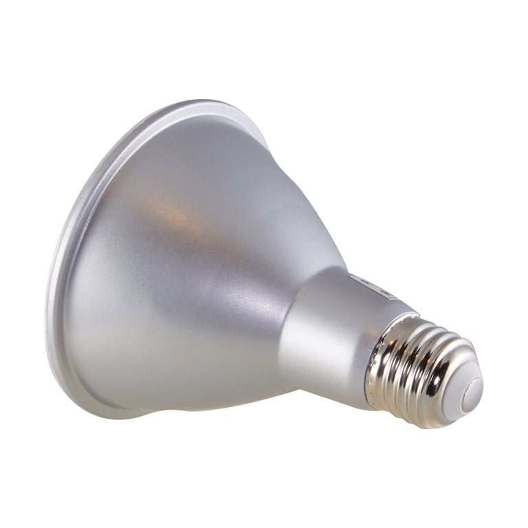 Satco 12.5W LED PAR30 Bulb, Long Neck, Dimmable, 40 Degree Beam E26 1000 Lm 120v 3000k.stc S29431.1