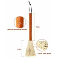 thumbnail image 4 of Zyler - 3 Pk 12" Bbq Sauce Grill Basting Mops Set Roast Barbeque Cooking Cleaning Brush, 4 of 6