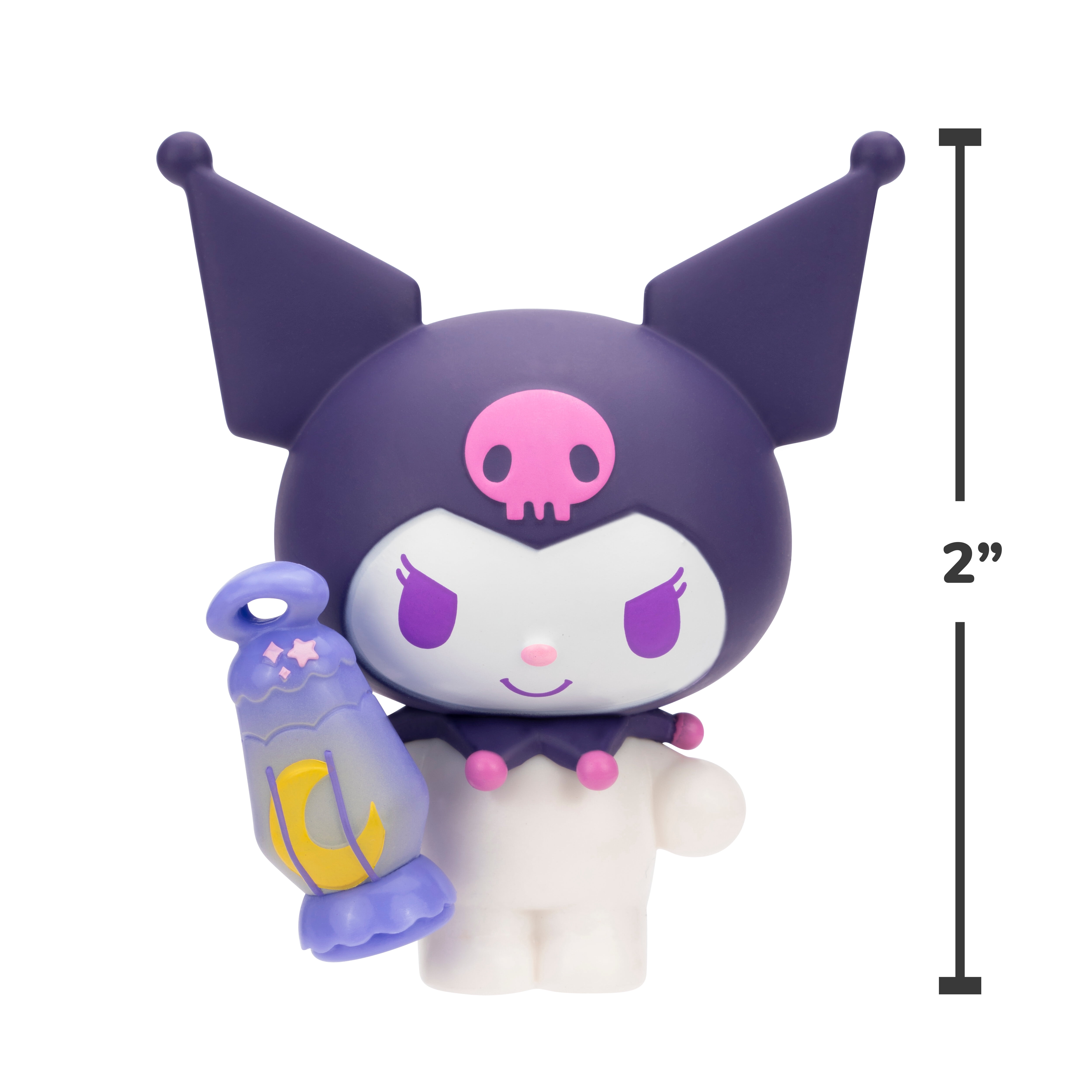 Hello Kitty and Friends Dreamland 2 Figure Pack - 2 inch My Melody and Kuromi Figures with Two Accessories