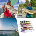 thumbnail image 4 of 7.5in / 2.3oz Trout Bait Fishing Lure 2-segment Hard, 4 of 8