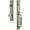 Red, variant on Grandeur 842597 Fifth Avenue Solid Brass Rose Keyed Entry Single Cylinder "C" Grip