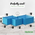 thumbnail image 2 of NEATERIZE Drawer Organizer - [Set of 12] - Closet Organizer and Storage Baskets| Foldable Cloth Drawers Divider | Fabric Bin for Dresser & Shelves |Organize Underwear, Socks, Bra, & Tie’s (Blue), 2 of 4