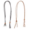 thumbnail image 1 of 2pcs Collier Cordon Vide Support de Pierre Collier de Pierre Support de Collier Réglable, 1 of 7