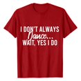 thumbnail image 4 of Womens Athletic Tops Long Sleeved Shirts for Women Casual Womens Tops Short Sleeve Turtle Neck Tee T Shirts Short Sleeve Loose Fit Summer Workout Women Shirt Size Medium Women's Red XL, 4 of 5