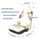 thumbnail image 3 of Fotbe Gnomes Honey Bee Funda para Asiento de Auto con Estampado – Impermeable y Antisudor – Ajuste Universal, Lavable a Máquina, Antideslizante (1 Pieza), 3 of 5
