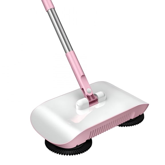 EXLEAF 2026 New Manual Sweeper,Push Type Non-Electric Floor Sweeper,2-In-1 Carpet and Floor Manual Sweeper for Home Cleaning, Office Use, Small Spaces, Hardwood Floors, Carpeted Areas