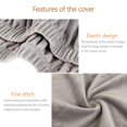 thumbnail image 2 of AMERTEER Stretch Textured Chair Slipcover, 2 of 9