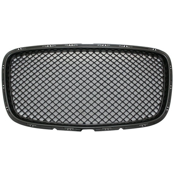 Ikon Motorsports Grille - Fits 15-17 Chrysler 300 300C B Style Front Upper Grill Grille - Black