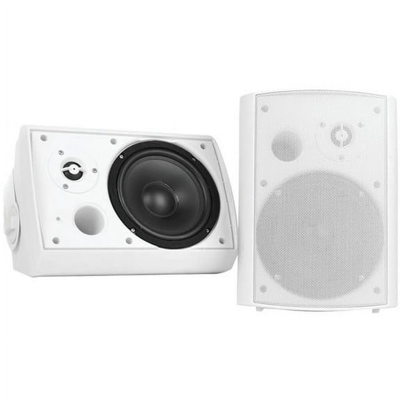 Pyle Home® 5.25 Indoor/outdoor Wall-mount ® Speaker System (white)