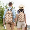 thumbnail image 4 of Disketp Autumn Harvest Baskets Mochila de Lona Estampada, Mochila Escolar de Viaje Ligera para Estudiantes y Portátil-Medium, 4 of 5
