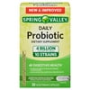 Spring Valley Daily Probiotic Dietary Supplement, 30 Vegetarian Capsules