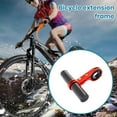 thumbnail image 2 of Ettsollp Bike Handlebar Extension Bicycle Handlebar Extension with Double Clamp Base Universal Aluminium Alloy Extender, 2 of 8