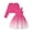 Hot Pink Ombre, variant on Lanbubble Girls 2 Piece Dress Set Sleeveless Bubble Dress with Cardigan & Side Pockets for Party Daily Wear Size 5-12Y