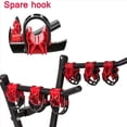thumbnail image 5 of 12Pcs/Set Car Bicycle Stand SUV Vehicle Trunk Mount Bike Rack Hitch Storage Carrier Spare Hooks with Racks,Model B, 5 of 7