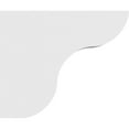 thumbnail image 3 of Ekena Millwork 4"W X 10"H X 12"L Standard Carmel Architectural Grade PVC Rafter Tail, 3 of 4