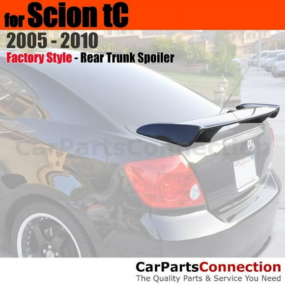 Trunk Spoiler Compatible With 2005 2006 2007 2008 2009 2010 Scion tC All Factory Style Painted Color 3P2 Black Cherry Pearl