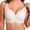 2-white, variant on Jelly Bra for Women, Wireless Seamless Full Coverage Bra with Embossed Floral Texture & Scalloped Edge