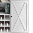 thumbnail image 4 of Castle Place Rustic Sideboard Buffet Cabinet, White, 4 of 10