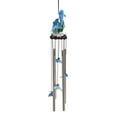 thumbnail image 6 of Ebros Nautical Marine Dolphin Family Swimming by Coral Reef Wind Chime 21" Long, 6 of 8