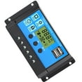 thumbnail image 4 of Contrôleur de Panneau Solaire 30a Contrôleur de Charge Solaire Contrôleur de Décharge 30a Contrôleur de Panneau Solaire 30a Écran LCD Contrôleur de Décharge Automatique Longue Durée PWM Solaire, 4 of 5
