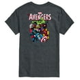 thumbnail image 2 of Marvel The Avengers - Cast - Adult Short Sleeve Graphic T-Shirt, 2 of 5