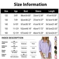 thumbnail image 3 of Girls Linen Shirts Long Sleeve Button Down Collared Dress Shirt for Girls Cotton Blouse Casual Tunic Tops School Uniform,Beige 7-8Y, 3 of 6